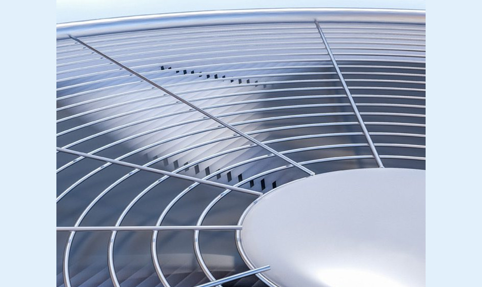 HVAC Fan Close-up HVAC Fan Close-up